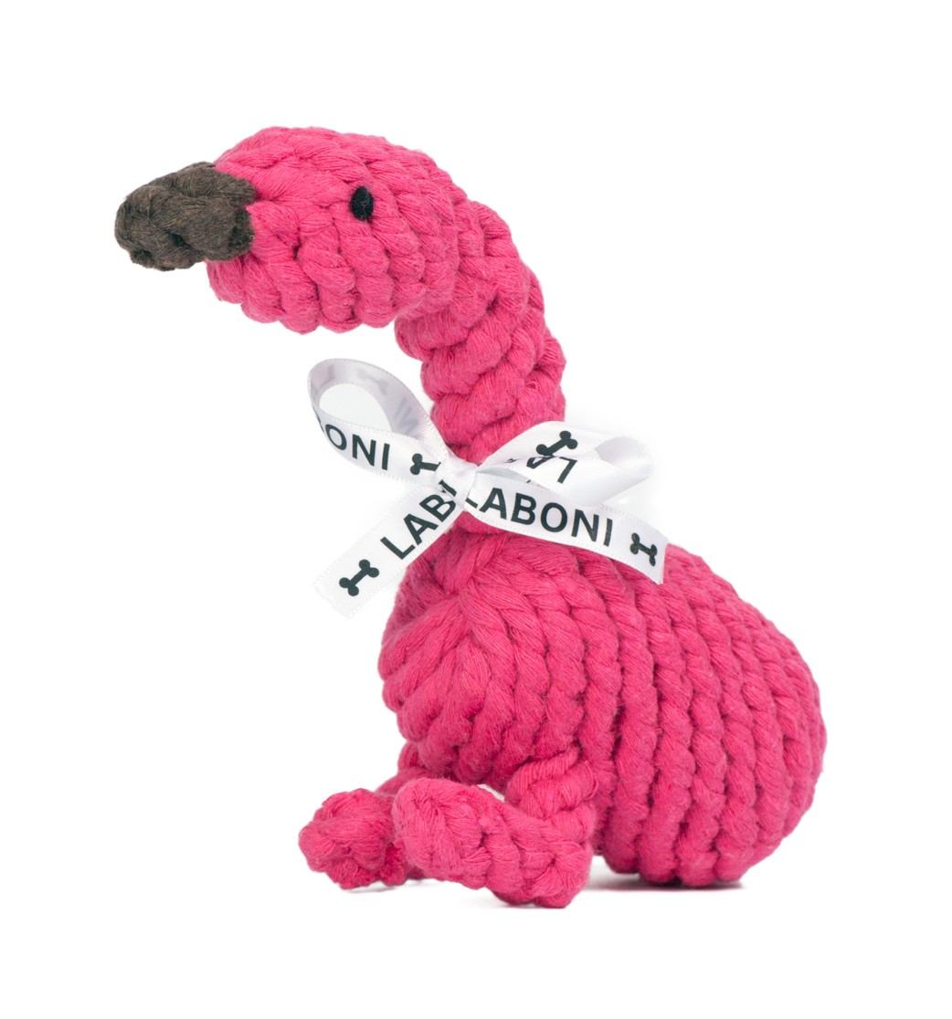 Flamingo aus Baumwolle