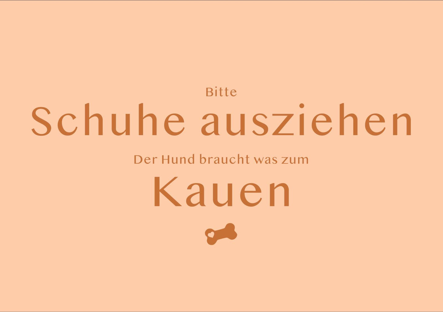 Bitte Schuhe ausziehen...