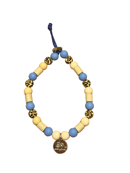 EM-Keramikkette Leo Blau